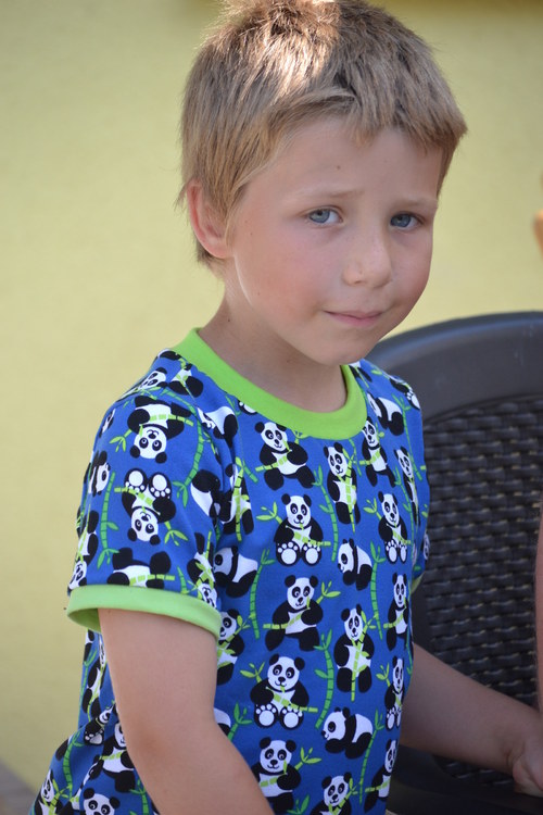 BioBavlněné tričko - panda..... — foto 1