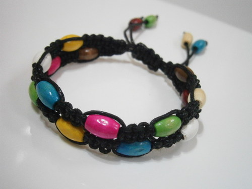 Náramek Shamballa barevný — foto 1