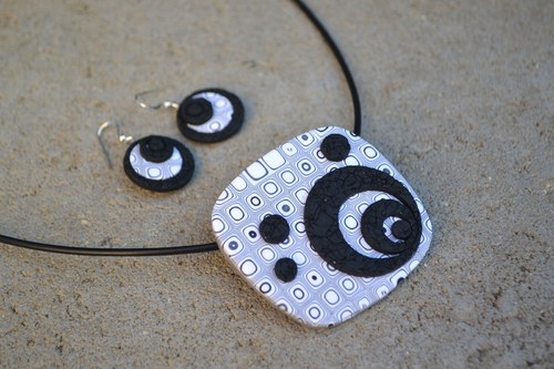 Klimt black and white III — foto 1