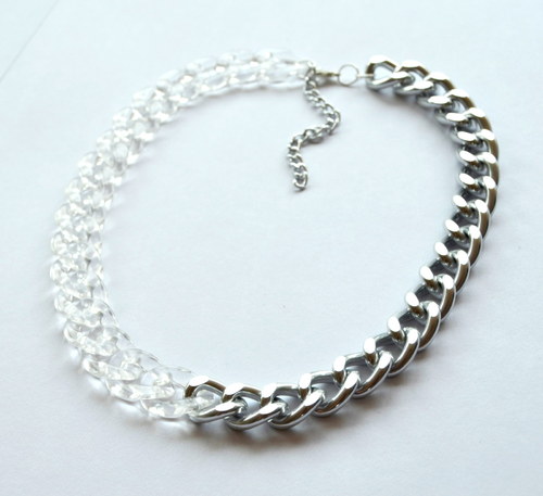 Plastic chain! CLEAR! — foto 1