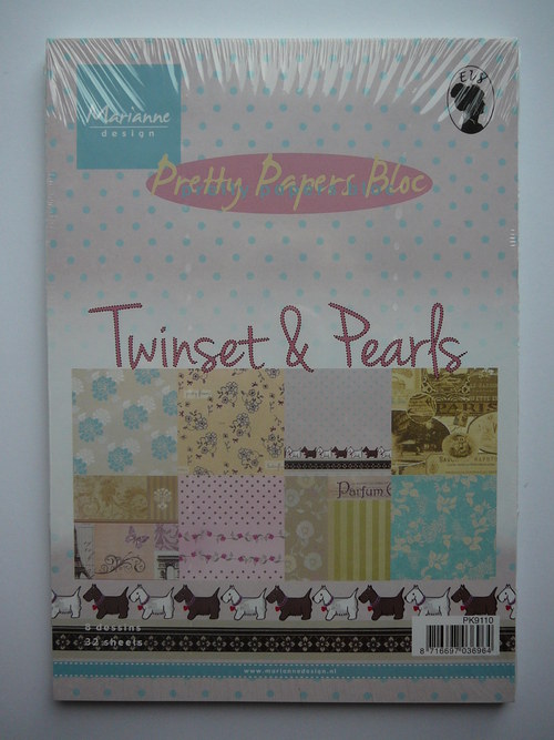 Sada papírů Twinset A5 16 ks