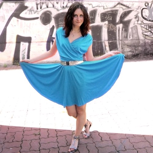 Šaty Summer Mint (L) — foto 1