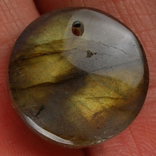 Labradorit - přívěsek (16 x 16 x 5 mm)