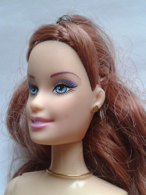 Jednoduché náušničky pro Barbie — foto 1