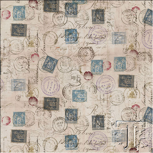Látka Eclectic Elements 2, Correspondence in Taupe — foto 1
