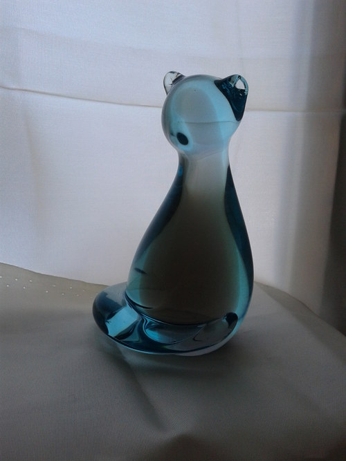 Skleněná Modrokočka Elegantní — foto 1