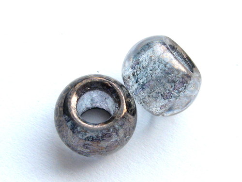 9005055/Soudek transparent mramor grey, 3 ks