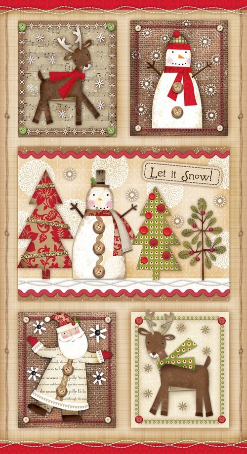 Panel Holiday Stitches — foto 1