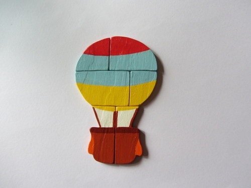 Balón-skládačka s magnety — foto 1