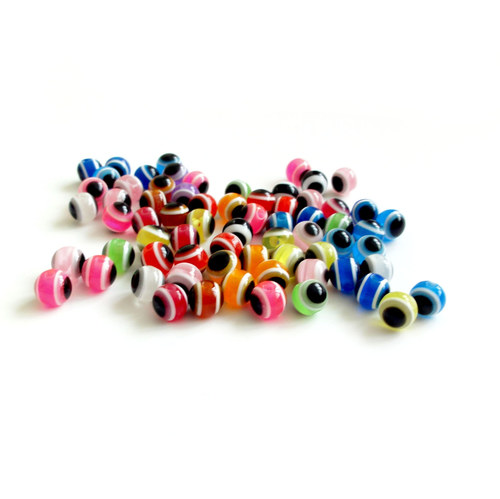 Akrylová kulička 6 mm (20 ks) - mix