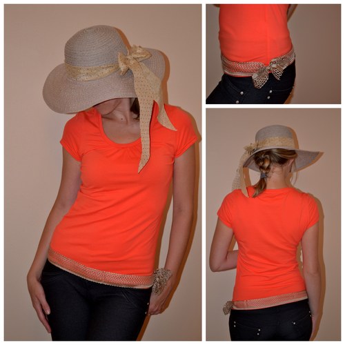 Krajkový top-APRICOT LACE — foto 1