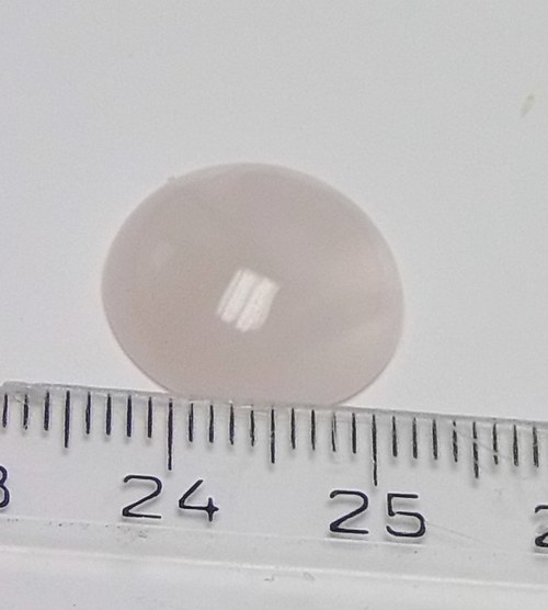 Růženín - kabošon - průměr 1 cm - B201 — foto 1
