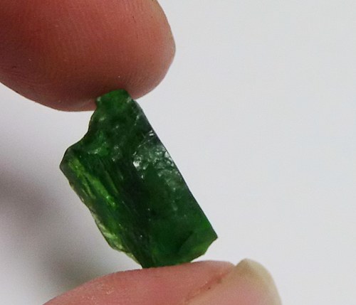Chromdiopsid surový - B216 — foto 1