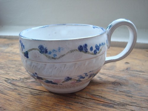 Hrnek Rosa Ile de Bourbon blue — foto 1