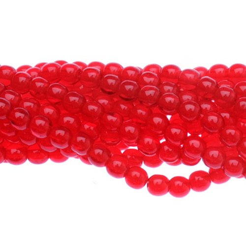 Mačkané korále kuličky 4 mm SIAM - 60 ks