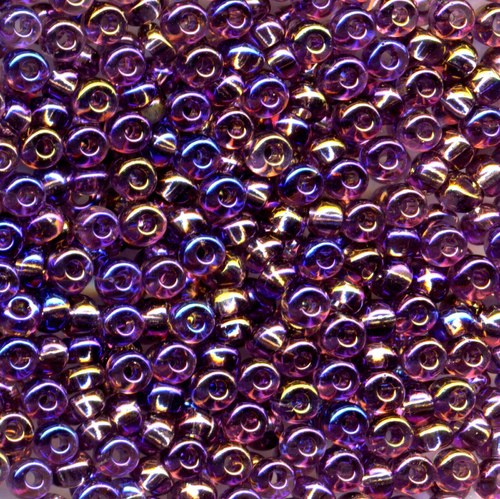 Preciosa Rokajl 9/0 Rainbow Medium Amethyst - 10 g