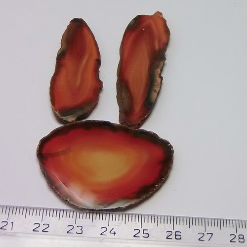 Achátový plátek - sada - 329 — foto 1