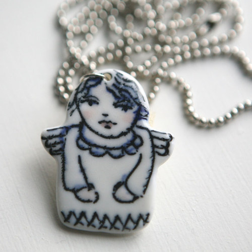 Anděl Věnek (porcelán) — foto 1
