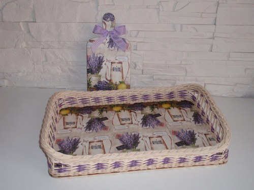 Levandulový podnos — foto 1