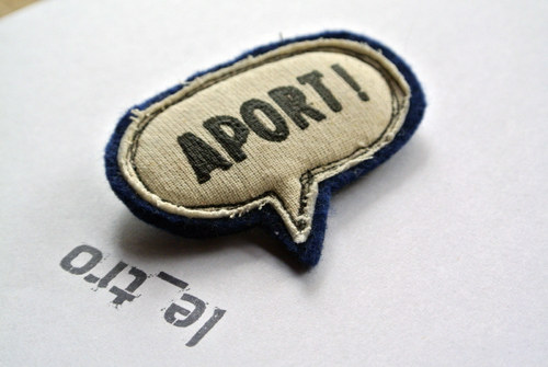 APORT! pejskařská brož — foto 1