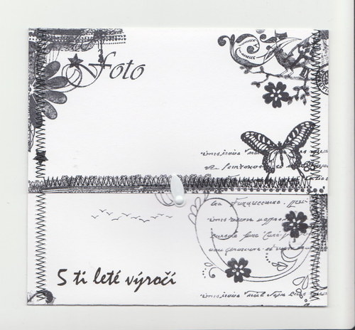 Obal na CD černobílý — foto 1