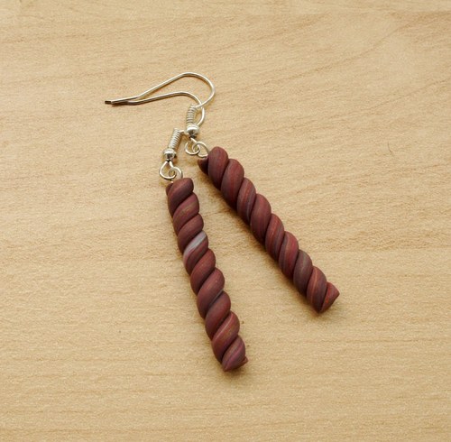 Fimo náušnice — foto 1