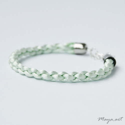 Světle tyrkysový náramek "SIMPLE BRACELET" — foto 1