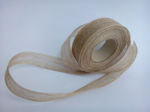 Jutová stuha vánoční 2,5 cm — foto 1