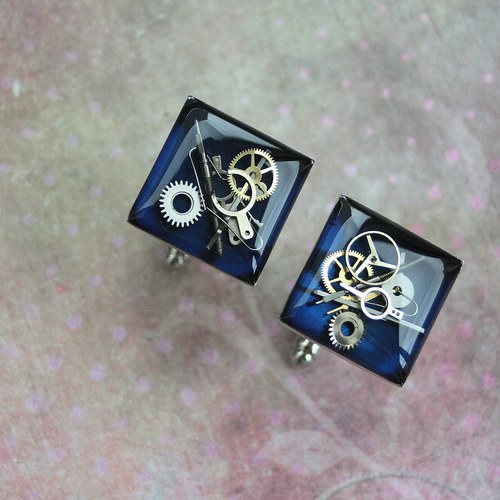 Manžetové knoflíčky /darkblue/ — foto 1