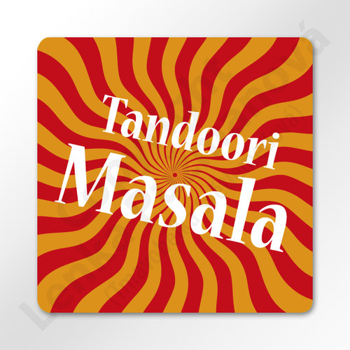 Tandoori Masala - samolepka na kořenku