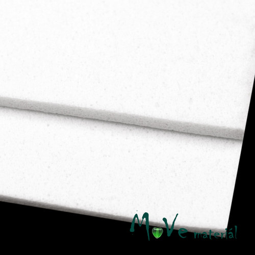 Moosgummi 20x30cm, bílá, 1ks — foto 1