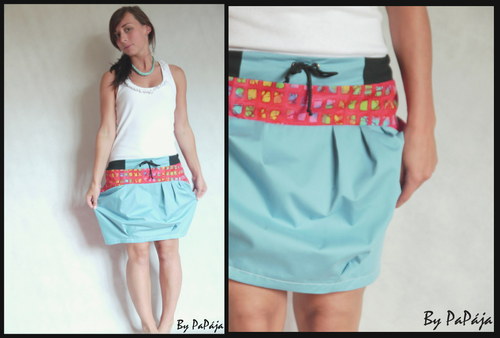 Pink@blue skirt — foto 1