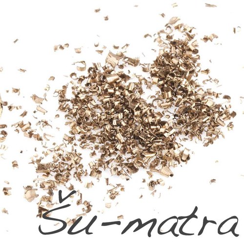 Bronzové piliny, 1-2 mm, 50 g — foto 1