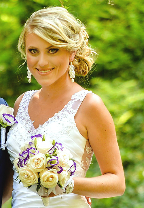 Wedding day soutache náušnice