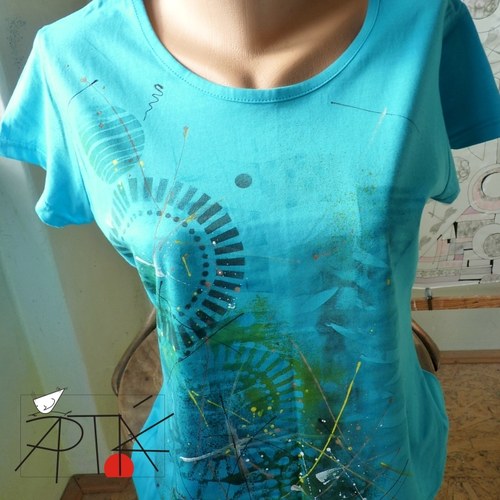 Triko "ABStrakce", vel.L — foto 1