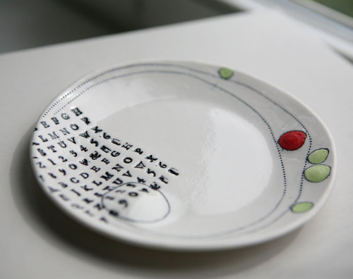 Talířek Dotty life (porcelán) — foto 1