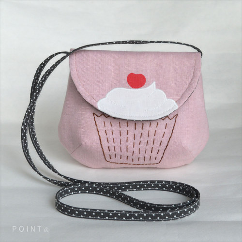 Minikabelka Cupcake (růžový) — foto 1