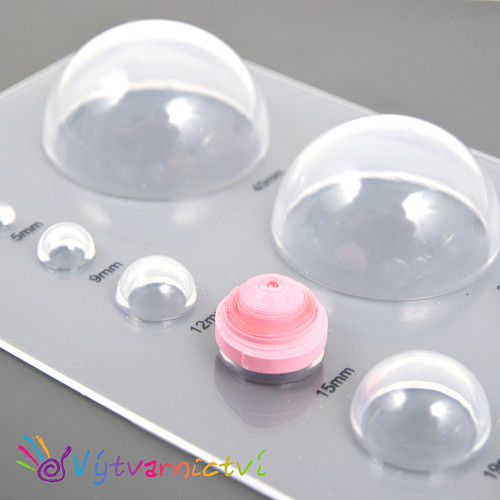 3D bubliny na quilling