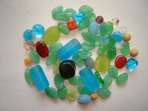 Korálky mix - 80 gr. — foto 1