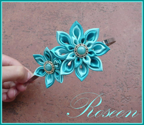 Kanzashi čelenka Haruka — foto 1