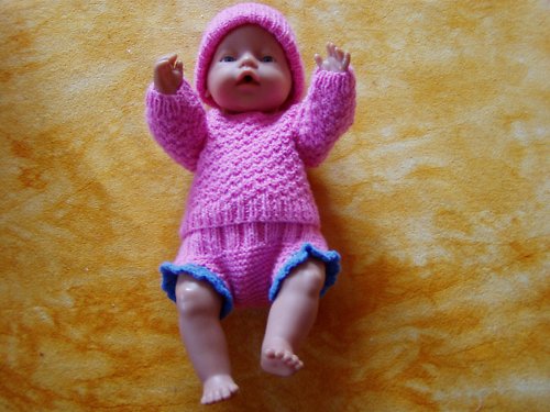 Svetřík a čepička pro Baby Born — foto 1