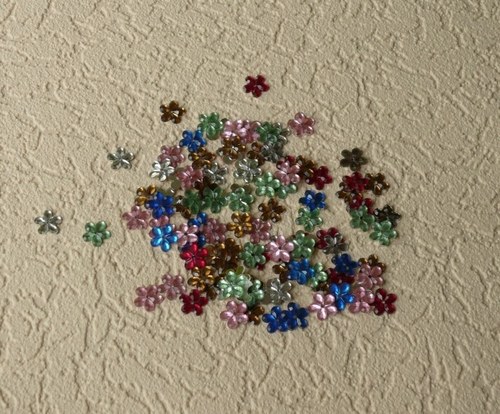 Scrapbooking - KVÍTKA - BAREVNÁ