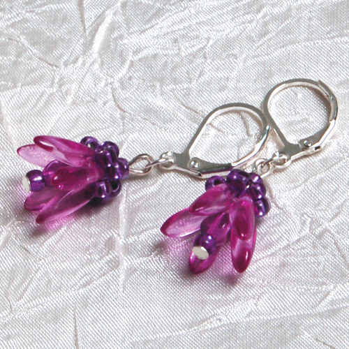 "Small flowers 03" – náušničky