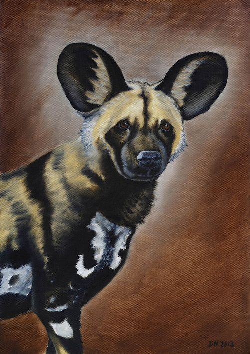 Pes hyenový - autorský arch