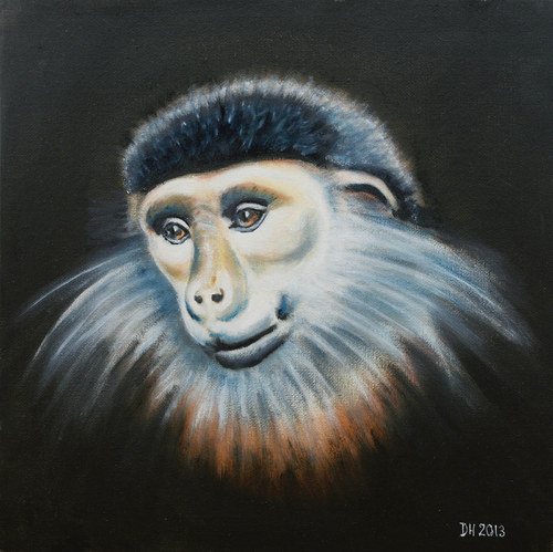 Langur duk - autorský arch