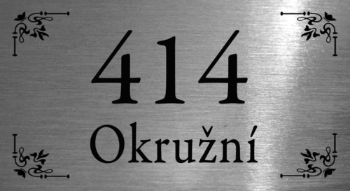 Cedulka 16,5 x 9cm pro evicka22 — foto 1