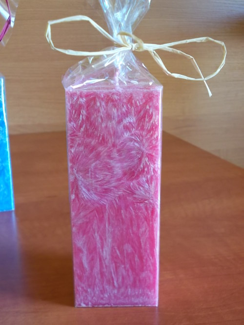 Palmová Svíčka Hranol Úzký