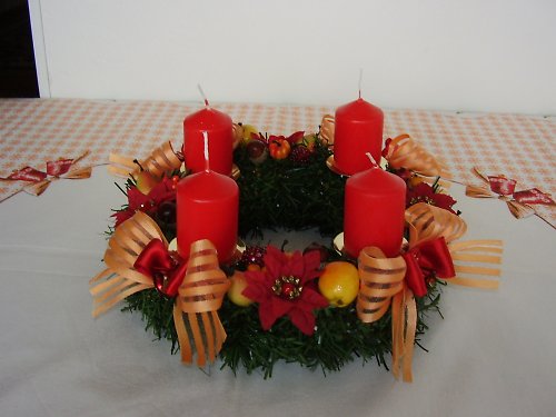 Adventní věnec č.1 — foto 1