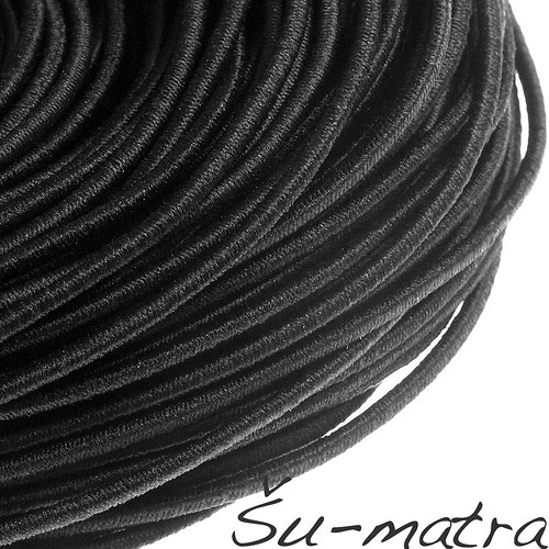 Pruženka kulatá černá, 2 mm (100 m) — foto 1
