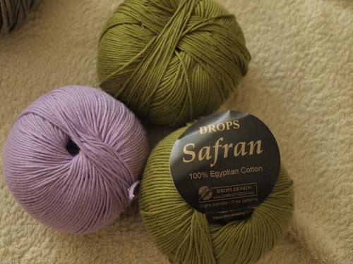 Safran bavlna Drops — foto 1
